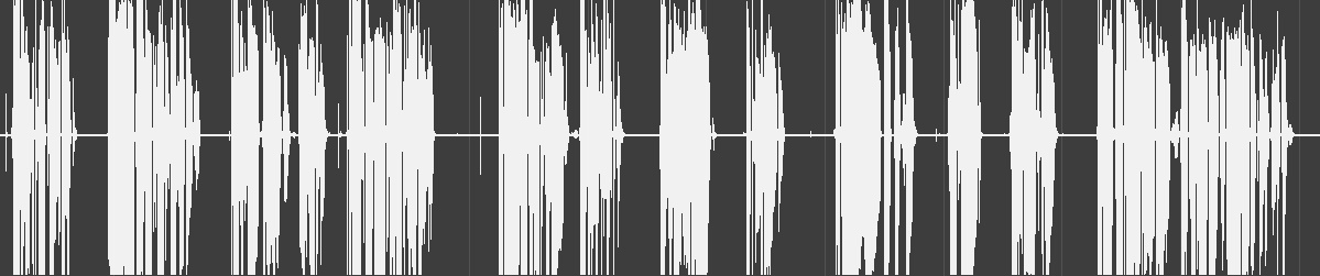 Vocal Waveform - Loud